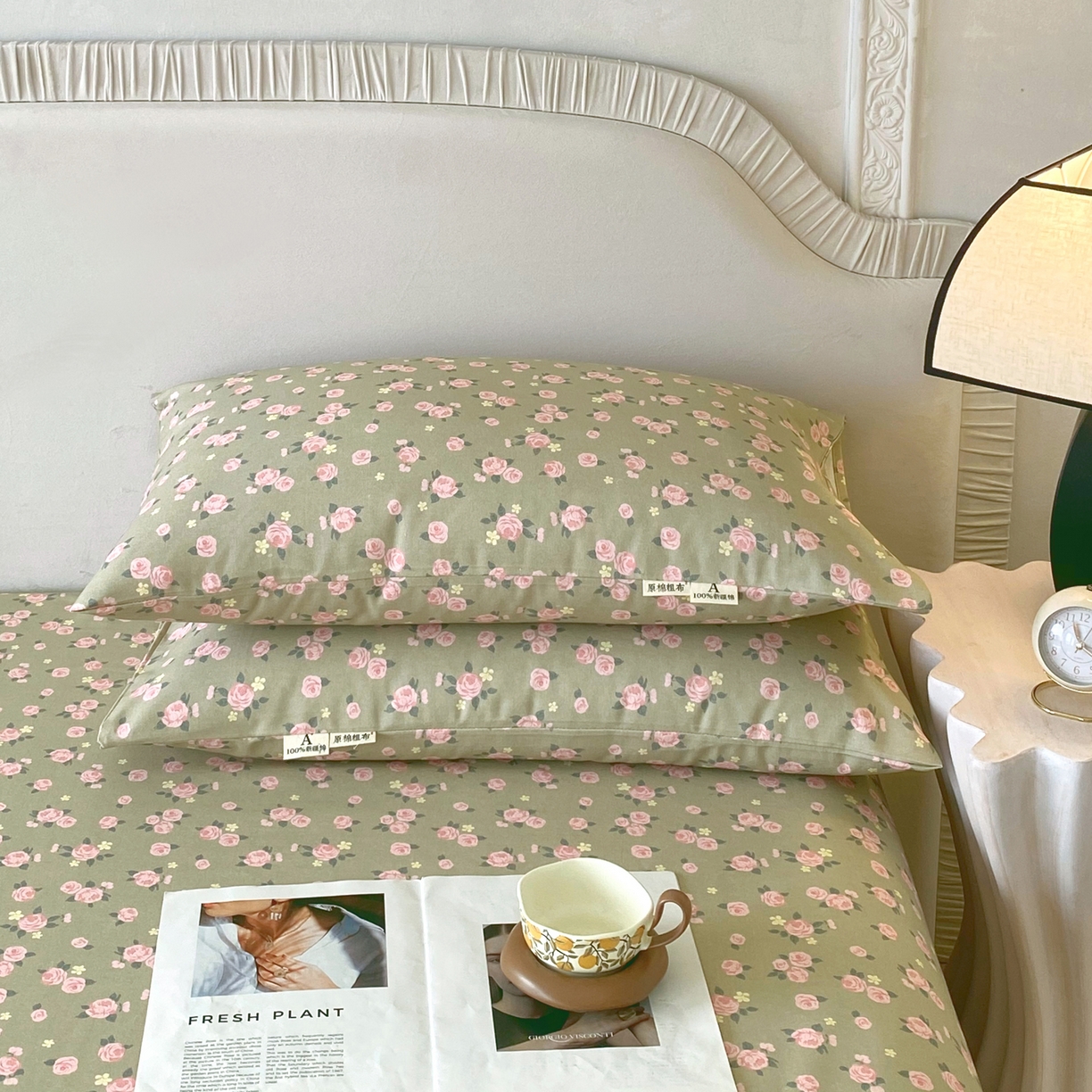 91家纺网 家纺一手货源 找家纺 春皖家纺 2026春夏新品简约款老粗布系列床单单品床单床单单件 书宛