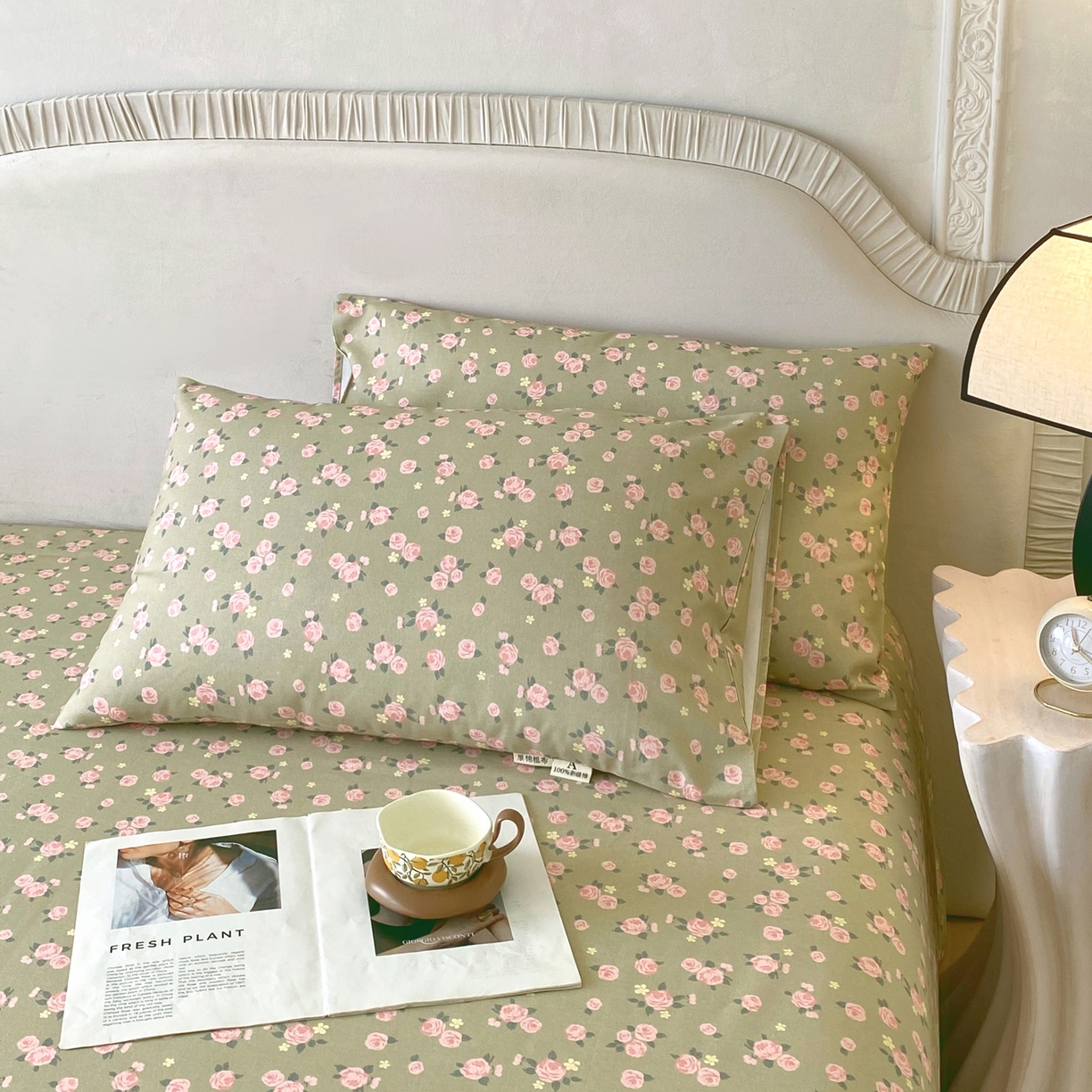 91家纺网 家纺一手货源 找家纺 春皖家纺 2026春夏新品简约款老粗布系列床单单品床单床单单件 书宛