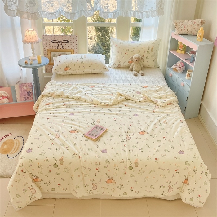 91家纺网 家纺一手货源 找家纺 （总）2026新款A类针织棉被芯夏凉被春秋被冬被儿童学生成人冬被加厚被子大豆被—影棚图