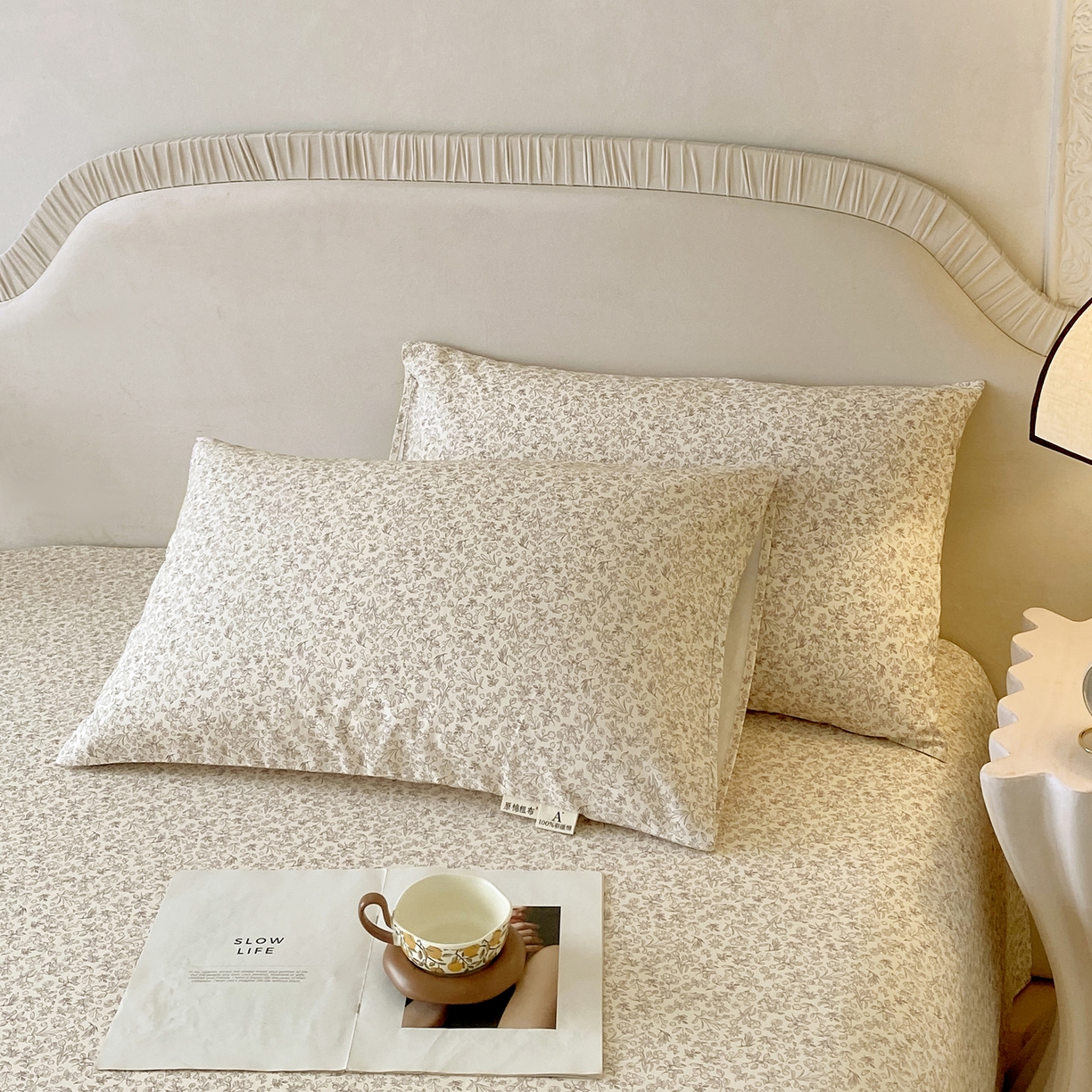 91家纺网 家纺一手货源 找家纺 春皖家纺 2026春夏新品简约款老粗布系列床单单品床单床单单件 醒风