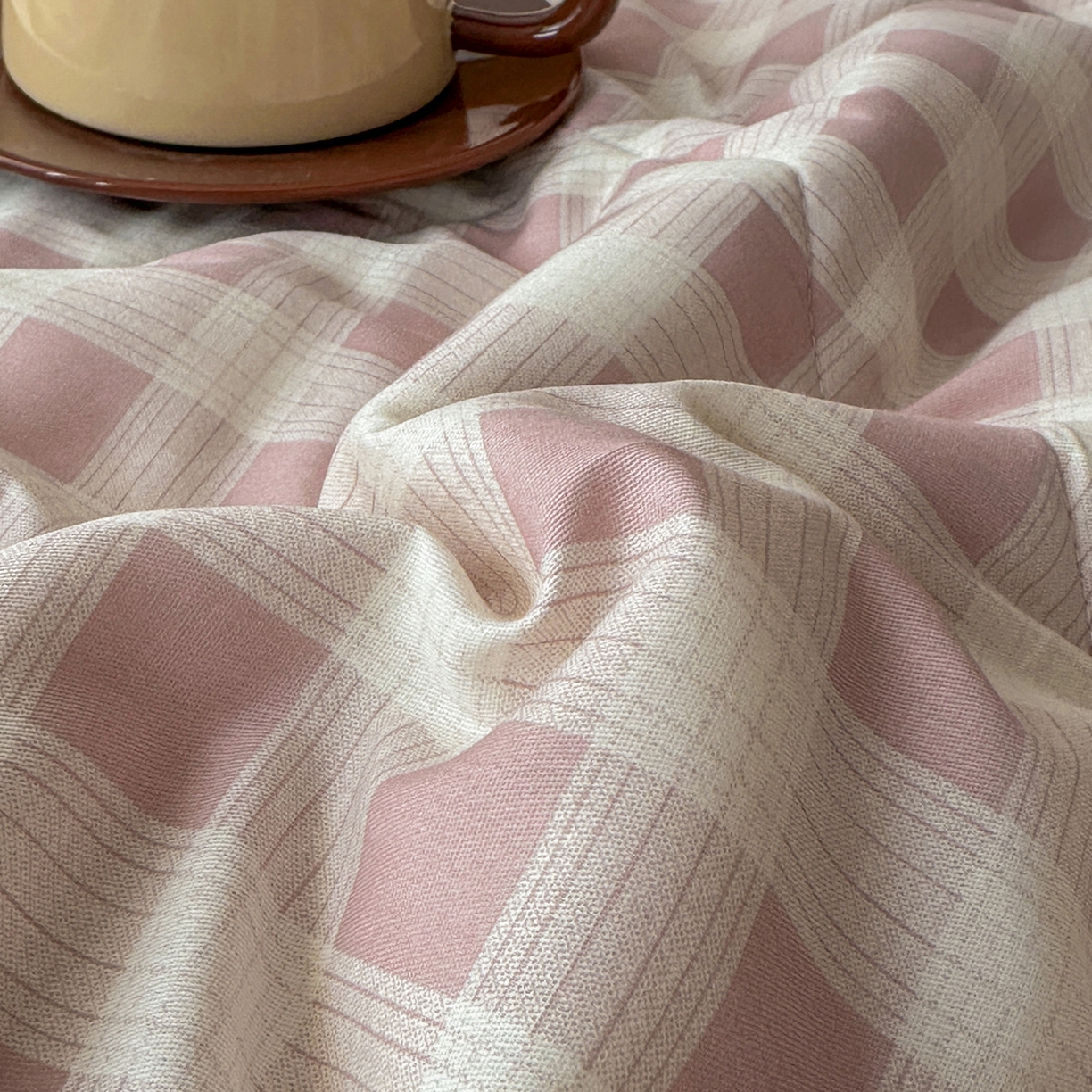 91家纺网 家纺一手货源 找家纺 尊妙被业 2026新款里外全棉100%新疆棉花夏被被子被芯-简约风 格瑞-粉