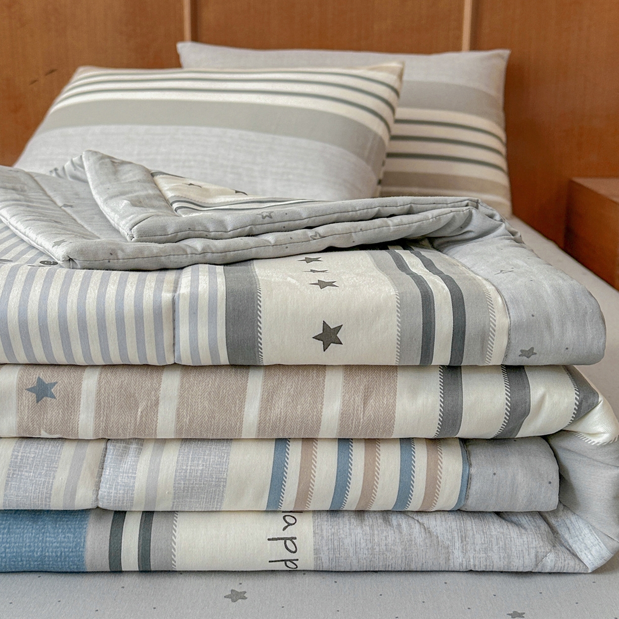 91家纺网 家纺一手货源 找家纺 尊妙被业 2026新款里外全棉100%新疆棉花夏被被子被芯-简约风 素纹小伴-兰