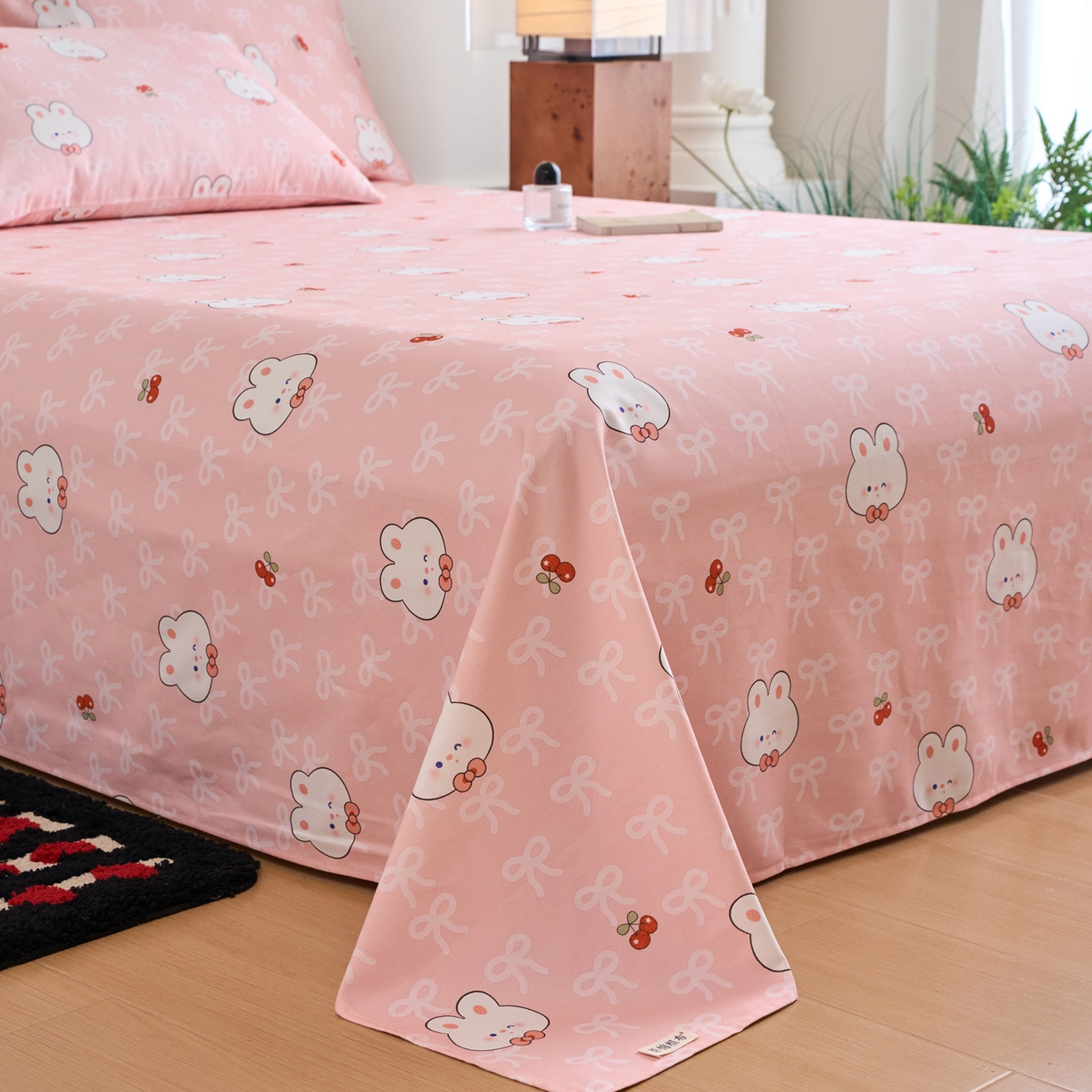 91家纺网 家纺一手货源 找家纺 春皖家纺 2026春夏新品简约款老粗布系列床单单品床单床单单件 予光