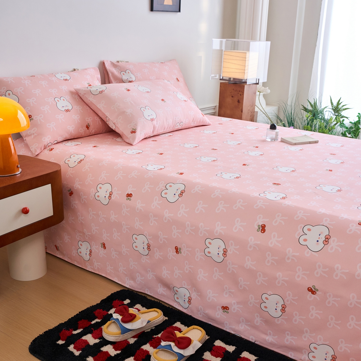 91家纺网 家纺一手货源 找家纺 春皖家纺 2026春夏新品简约款老粗布系列床单单品床单床单单件 予光