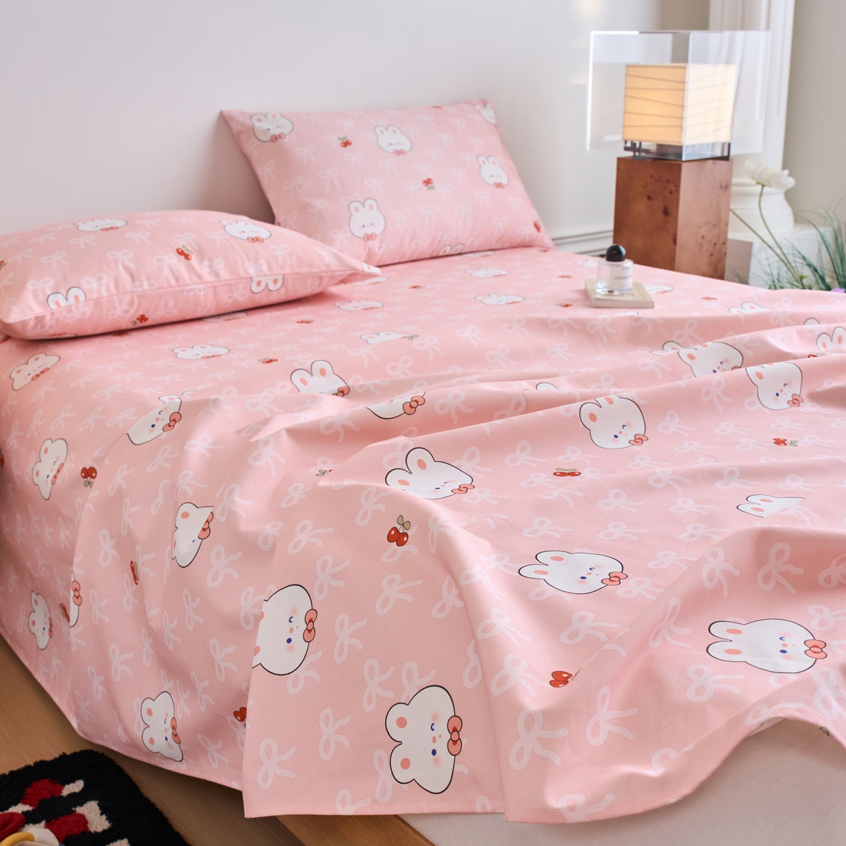 91家纺网 家纺一手货源 找家纺 春皖家纺 2026春夏新品简约款老粗布系列床单单品床单床单单件 予光