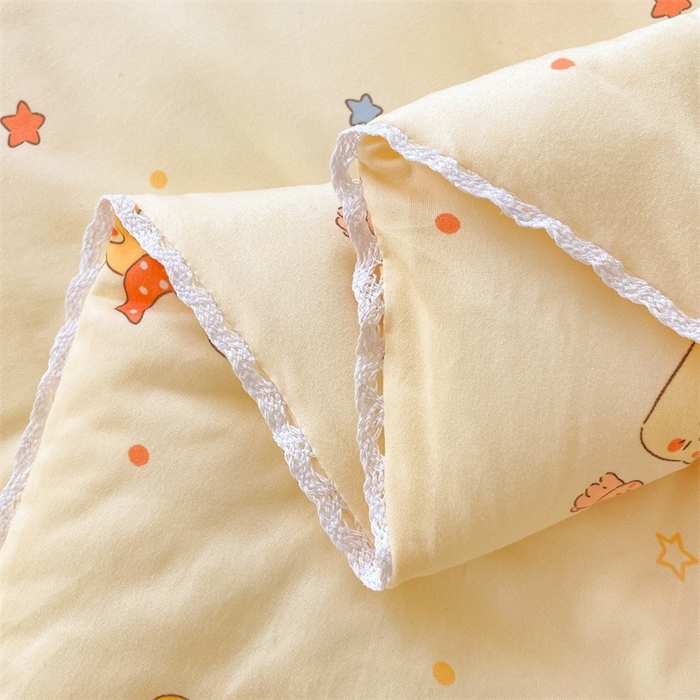 91家纺网 家纺一手货源 找家纺 2026新款A类针织棉被芯夏凉被春秋被冬被儿童学生成人冬被加厚被子大豆被—影棚图 星星宝宝