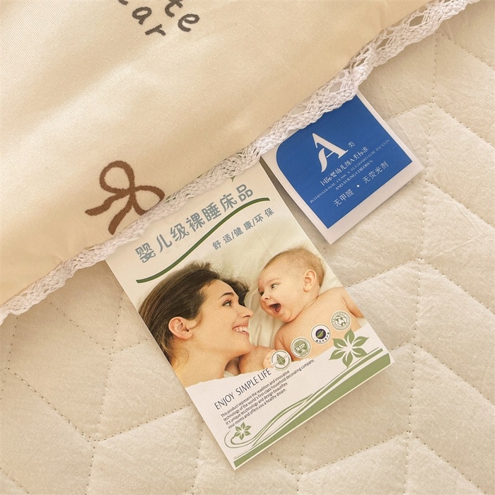 91家纺网 家纺一手货源 找家纺 2026新款A类针织棉被芯夏凉被春秋被冬被儿童学生成人冬被加厚被子大豆被—影棚图 熊熊宝贝