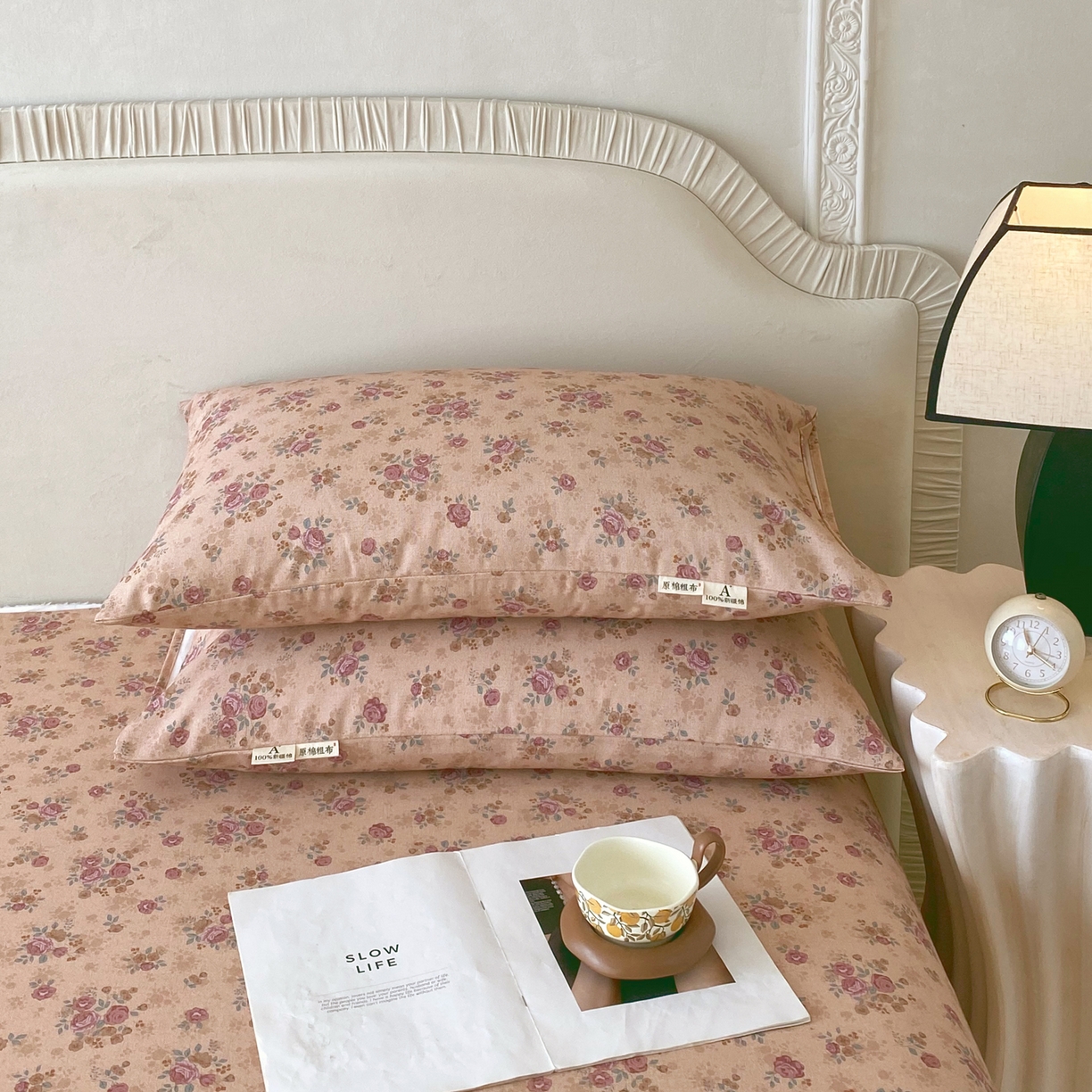 91家纺网 家纺一手货源 找家纺 春皖家纺 2026春夏新品简约款老粗布系列床单单品床单床单单件 云裳