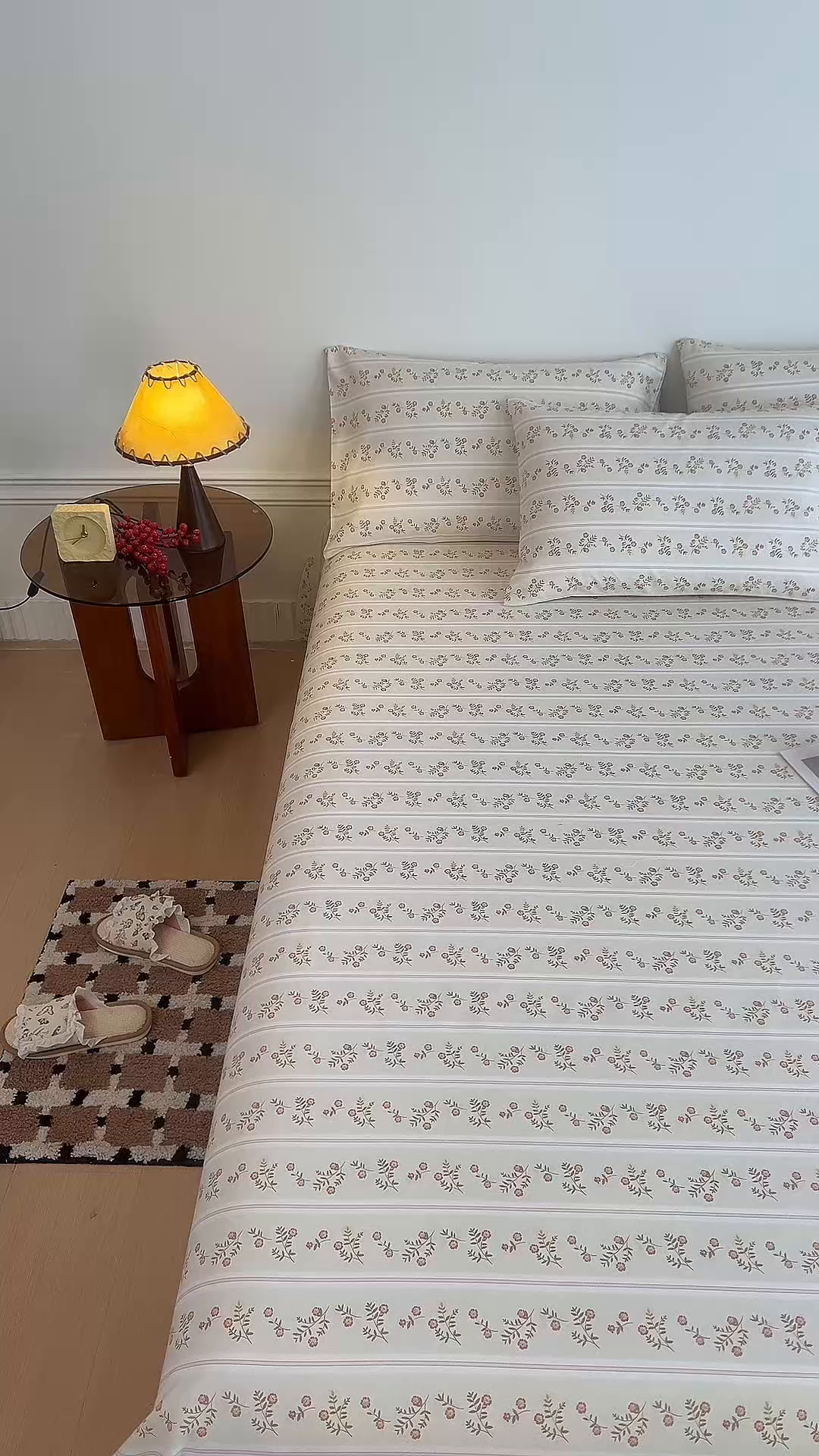 91家纺网 家纺一手货源 找家纺 春皖家纺 2026春夏新品简约款老粗布系列床单单品床单床单单件 知否