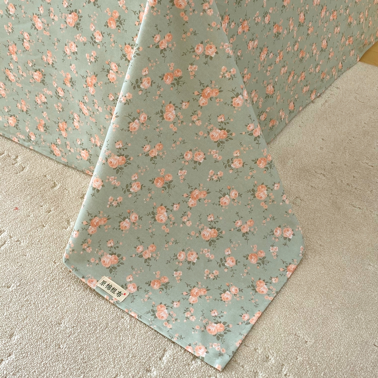 91家纺网 家纺一手货源 找家纺 春皖家纺 2026春夏新品简约款老粗布系列床单单品床单床单单件 知微