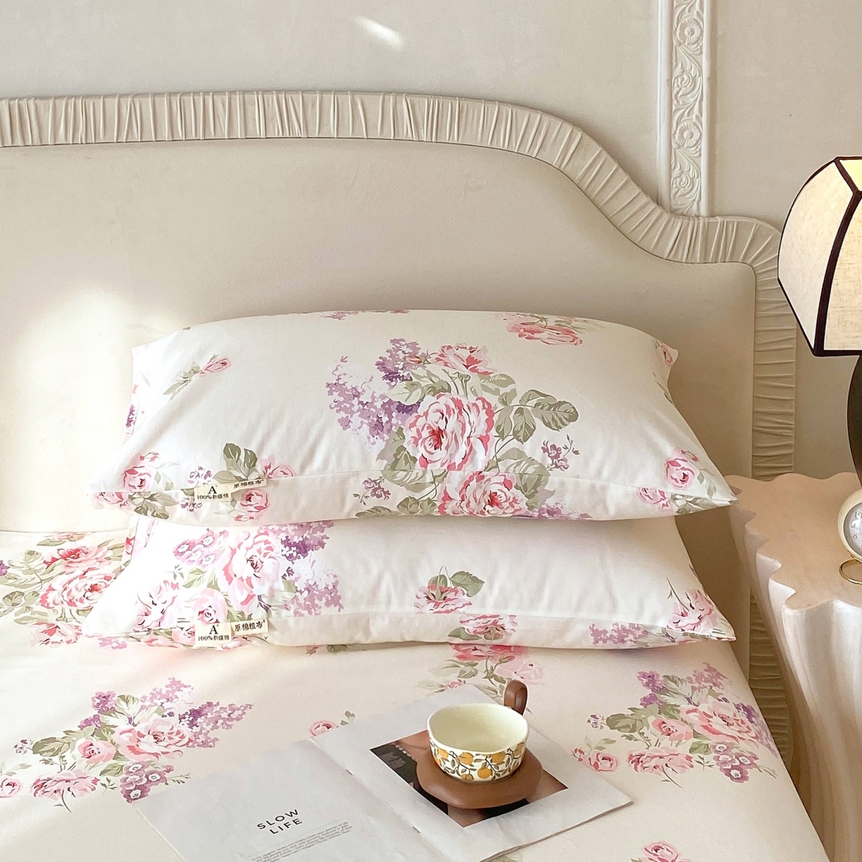 91家纺网 家纺一手货源 找家纺 （总）春皖家纺 2026春夏新品简约款老粗布系列枕套单品单枕套 枕套单件