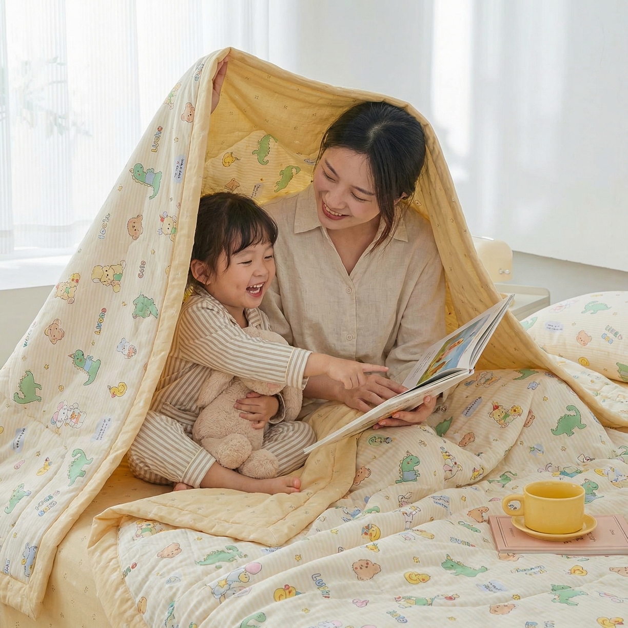 91家纺网 家纺一手货源 找家纺 （总）尊妙被业 2026新款小清新花卉里外全棉纯棉棉花被夏被夏凉被空调被