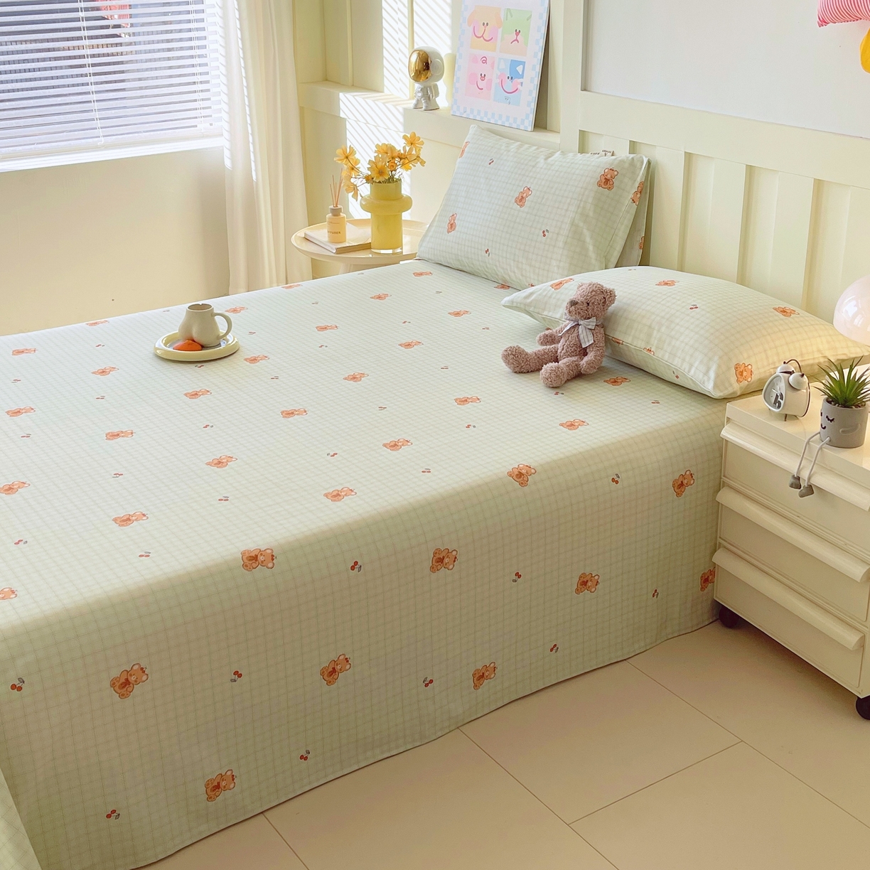 91家纺网 家纺一手货源 找家纺 （总）春皖家纺 2026春夏新品简约款老粗布系列床单单品床单床单单件