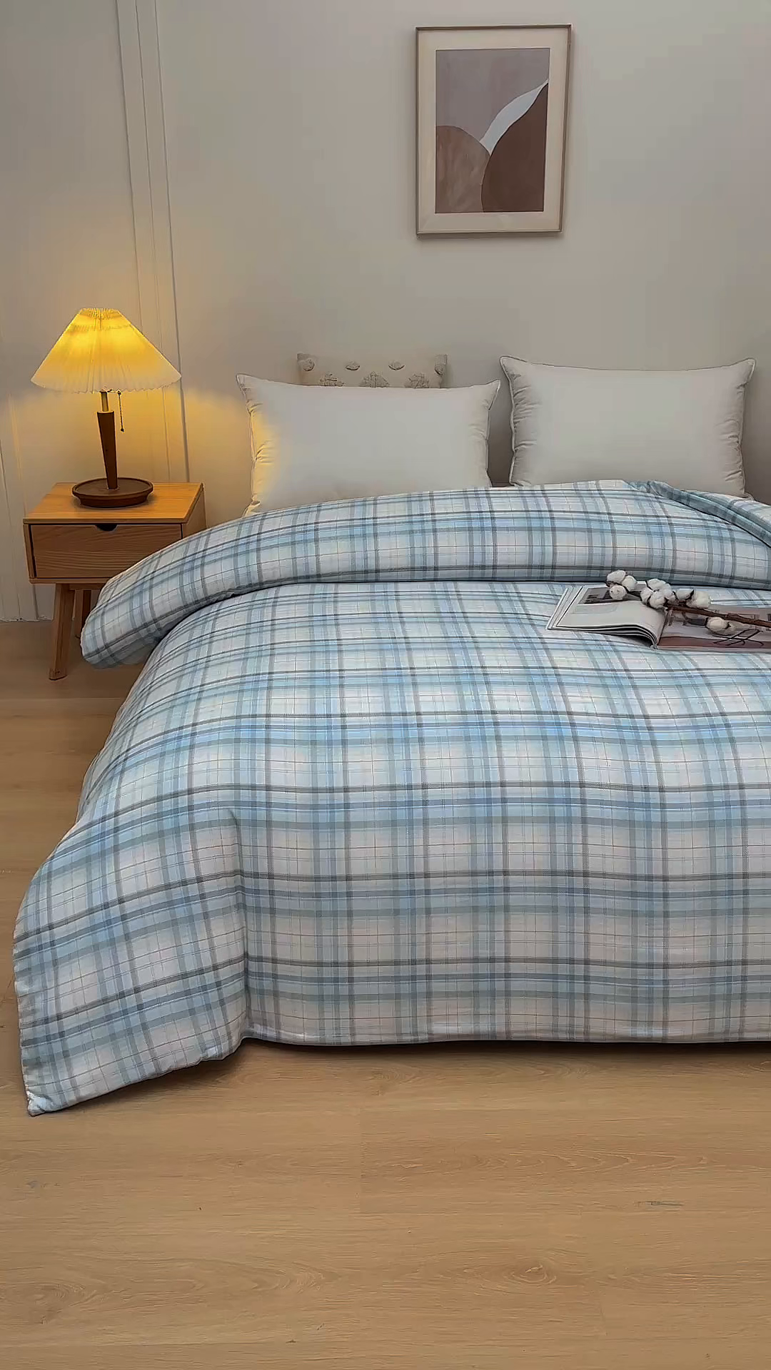 91家纺网 家纺一手货源 找家纺 （总）织雅漫 2026新款可拆洗水洗棉单被套被套单件