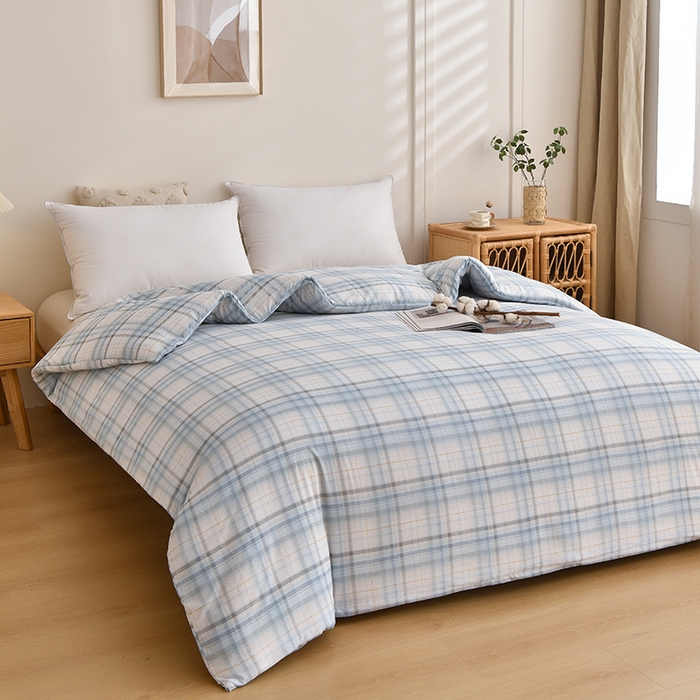 91家纺网 家纺一手货源 找家纺 （总）织雅漫 2026新款可拆洗水洗棉单被套被套单件