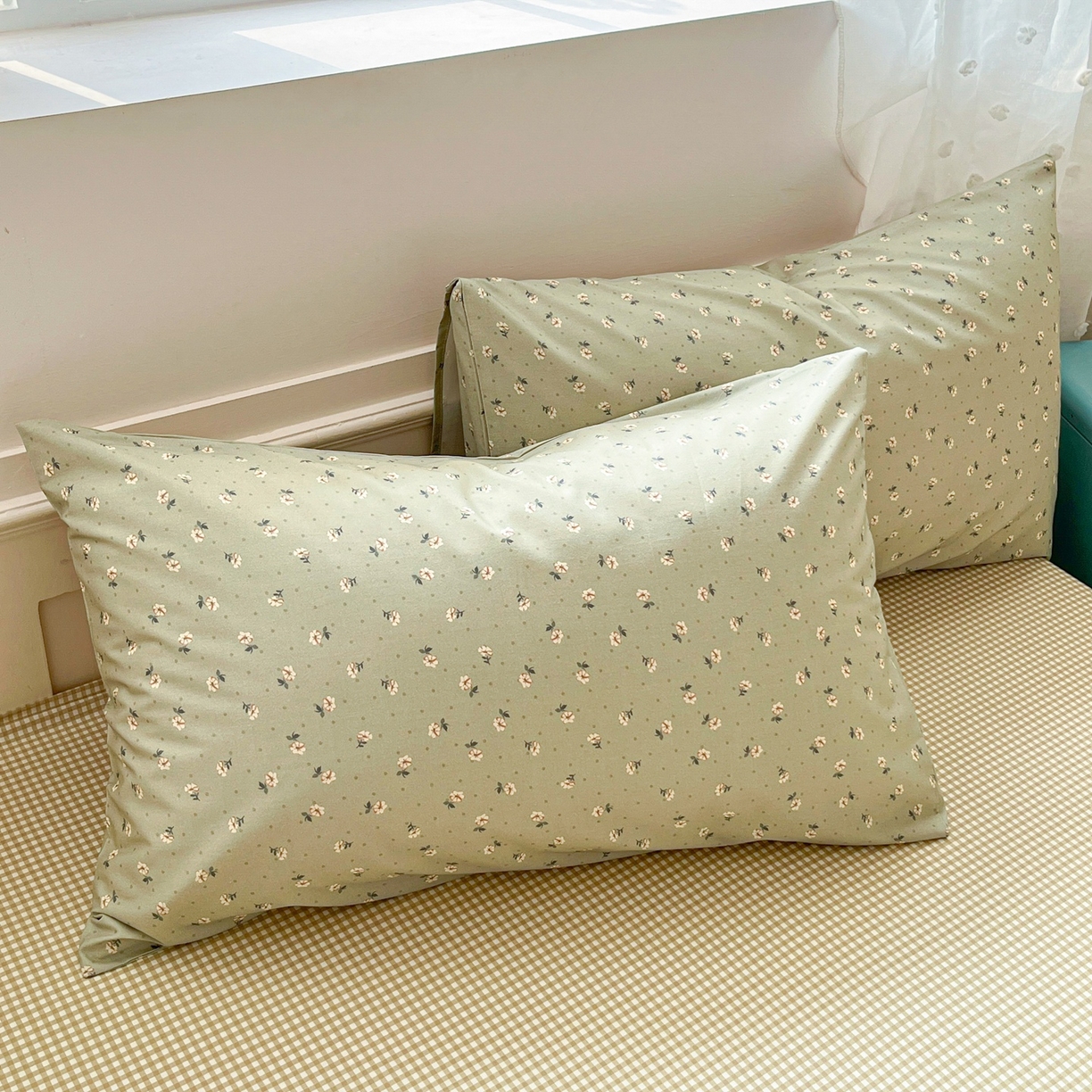 91家纺网 家纺一手货源 找家纺 柠馨 2026春夏新款13372全棉纯棉印花单被套 被套单件-芙拉系列 浅陌