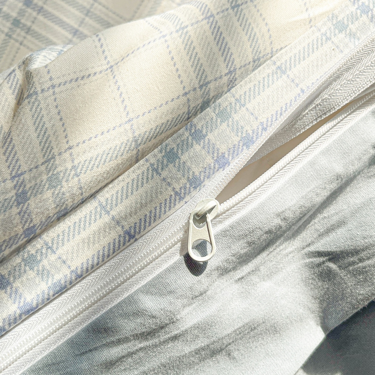 91家纺网 家纺一手货源 找家纺 柠馨 2026春夏新款13372全棉纯棉印花单被套 被套单件-芙拉系列 汪酱魔豆