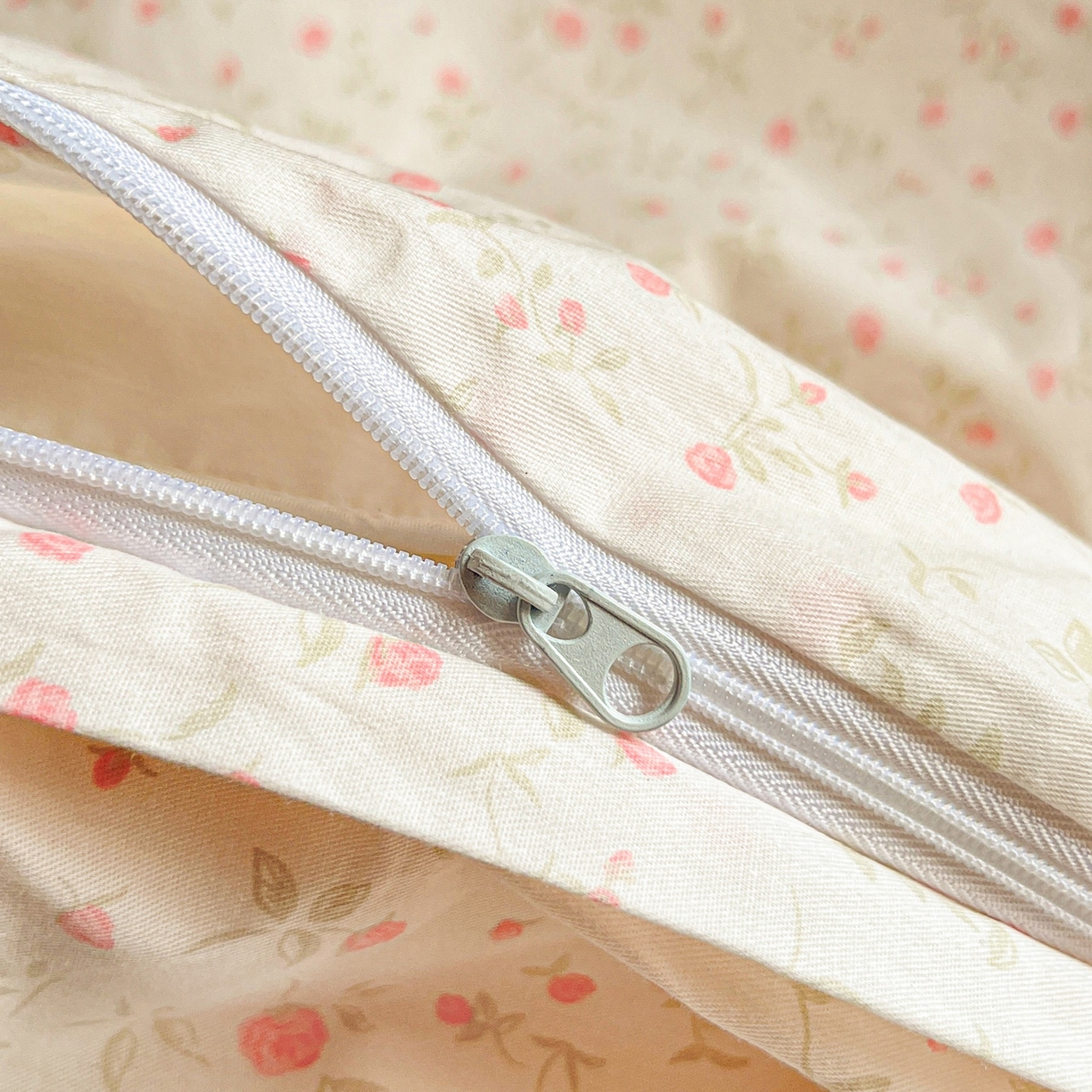 91家纺网 家纺一手货源 找家纺 柠馨 2026春夏新款13372全棉纯棉印花单被套 被套单件-芙拉系列 绵密