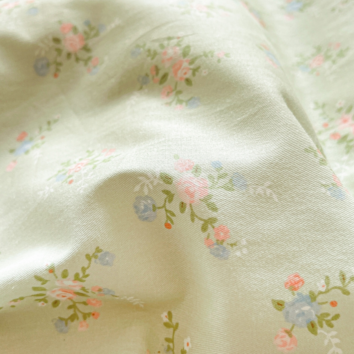 91家纺网 家纺一手货源 找家纺 柠馨 2026春夏新款13372全棉纯棉印花单被套 被套单件-芙拉系列 舒荷