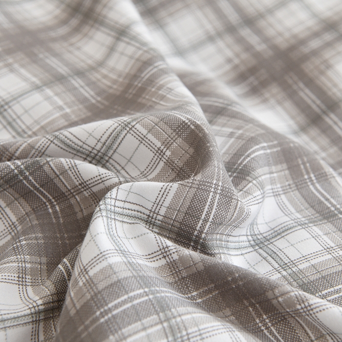 91家纺网 家纺一手货源 找家纺 织雅漫 2026新款可拆洗水洗棉单被套被套单件 浅灰