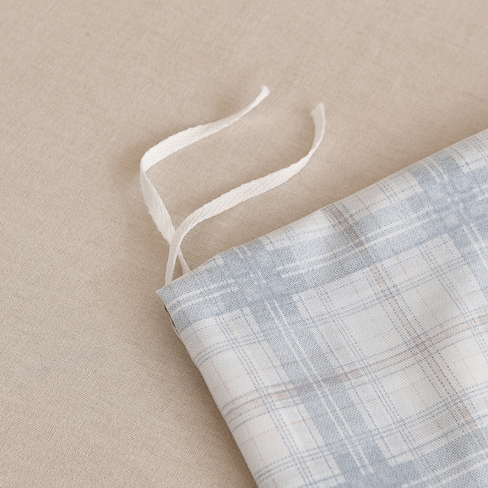 91家纺网 家纺一手货源 找家纺 织雅漫 2026新款可拆洗水洗棉单被套被套单件 浅蓝