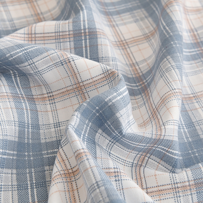 91家纺网 家纺一手货源 找家纺 织雅漫 2026新款可拆洗水洗棉单被套被套单件 浅蓝