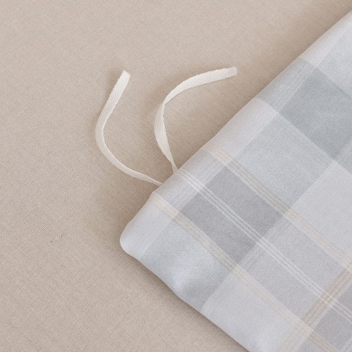 91家纺网 家纺一手货源 找家纺 织雅漫 2026新款可拆洗水洗棉单被套被套单件 青灰