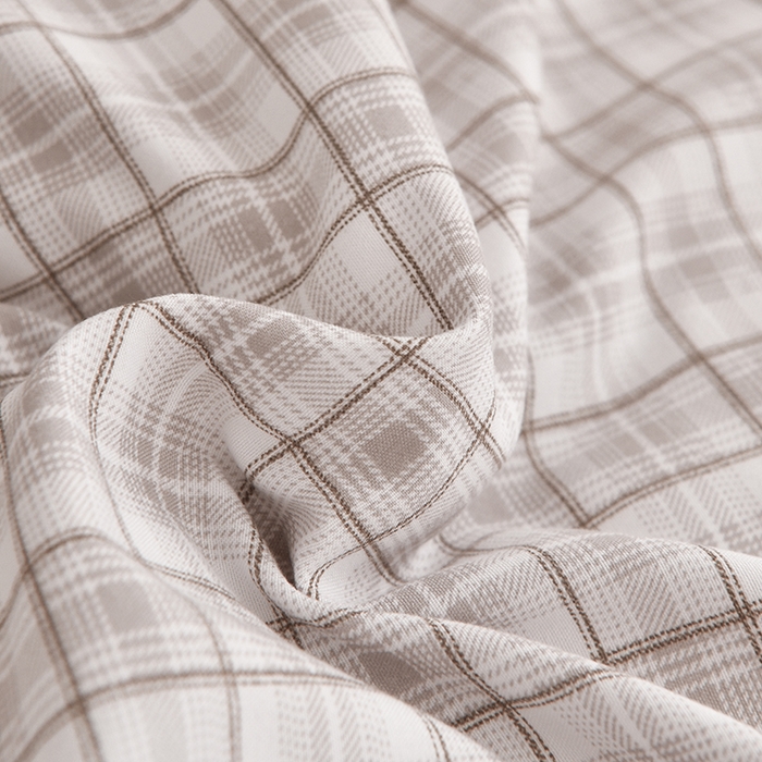 91家纺网 家纺一手货源 找家纺 织雅漫 2026新款可拆洗水洗棉单被套被套单件 知夏-灰