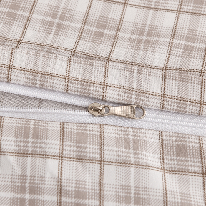 91家纺网 家纺一手货源 找家纺 织雅漫 2026新款可拆洗水洗棉单被套被套单件 知夏-灰