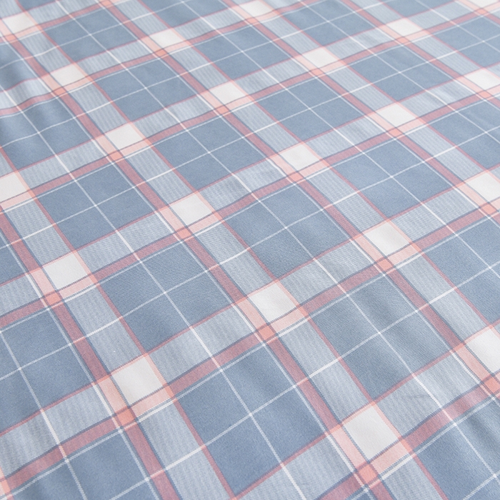 91家纺网 家纺一手货源 找家纺 织雅漫 2026新款可拆洗水洗棉单被套被套单件 知夏-蓝