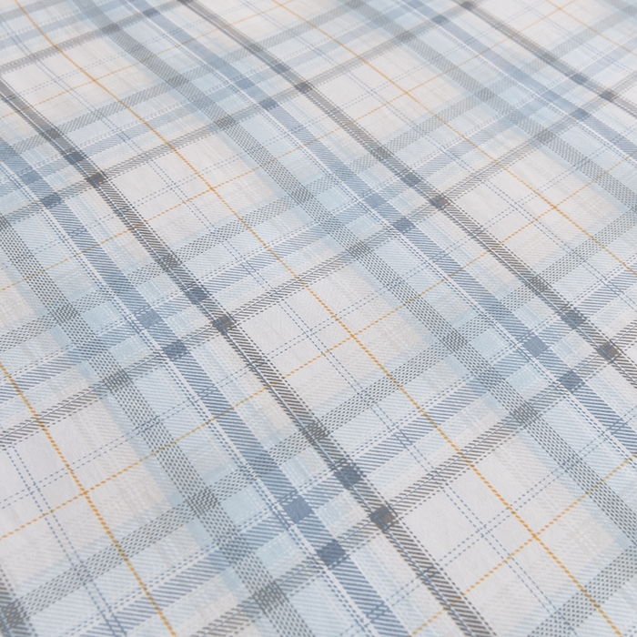 91家纺网 家纺一手货源 找家纺 织雅漫 2026新款可拆洗水洗棉单被套被套单件 知夏-天蓝