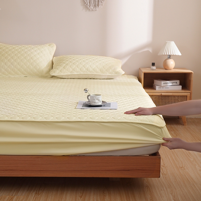 91家纺网 家纺一手货源 找家纺 （总）宇淳国际 2026爱心款防水夹棉床笠