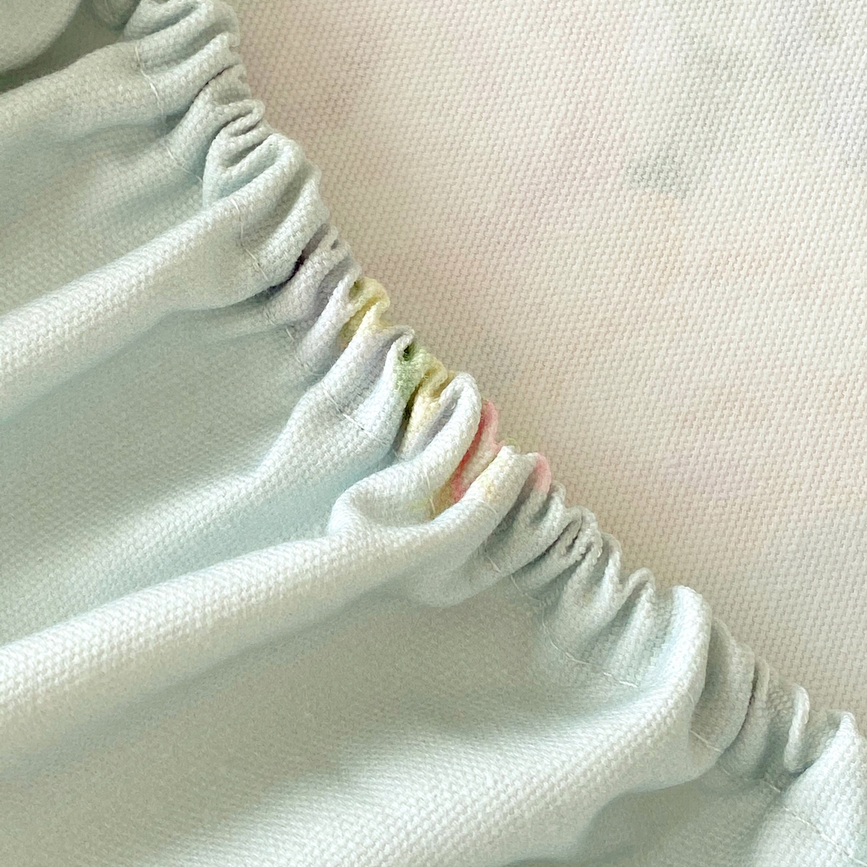 91家纺网 家纺一手货源 找家纺 （总）春皖家纺 2026春夏新品简约款老粗布系列床笠品单床笠 床笠单件