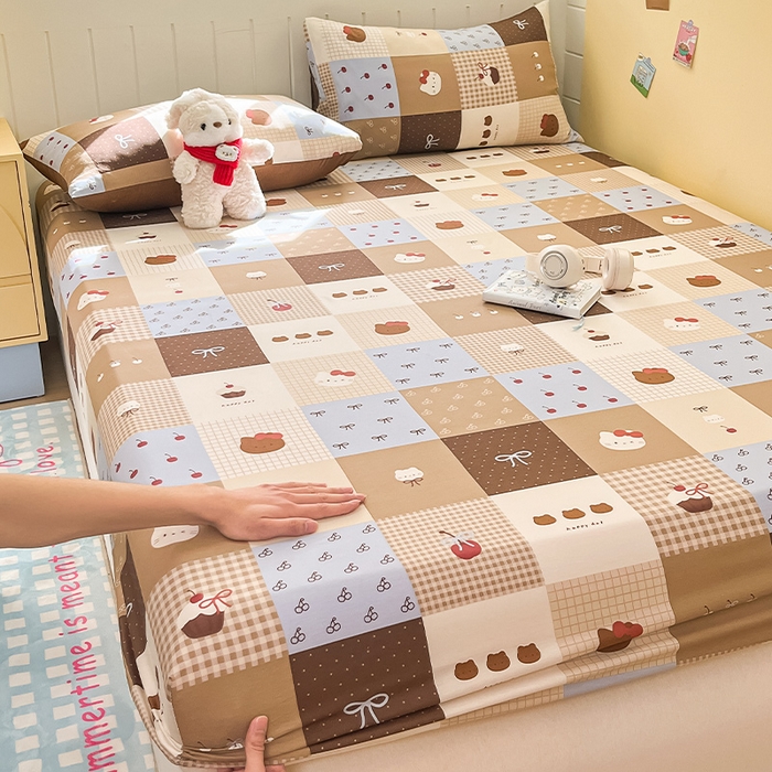 91家纺网 家纺一手货源 找家纺 （总）瑞莱 2026新款纯棉全棉单品印花卡通床笠枕套系列