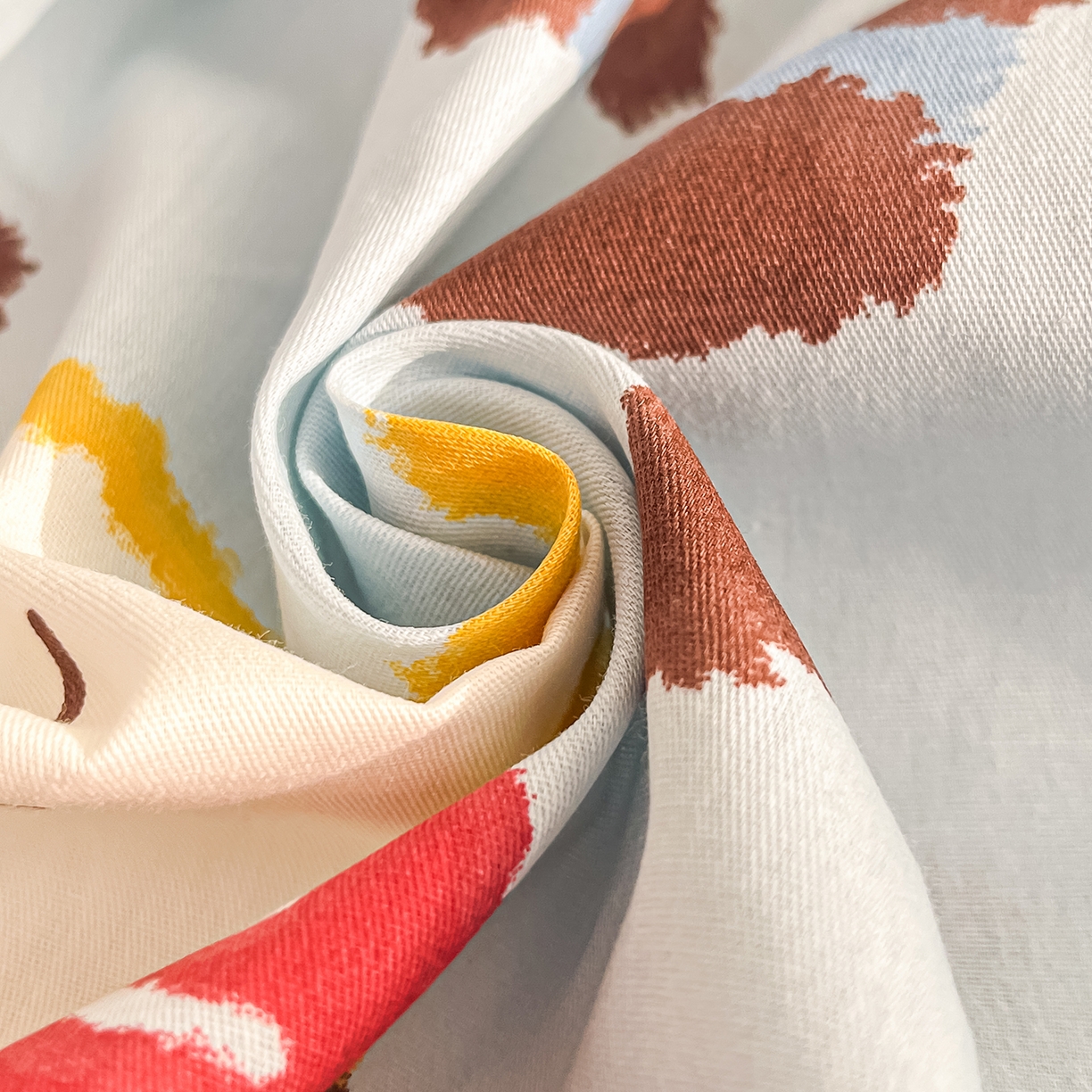 91家纺网 家纺一手货源 找家纺 瑞莱 2026新款纯棉全棉单品印花卡通床笠枕套系列 千禧猫