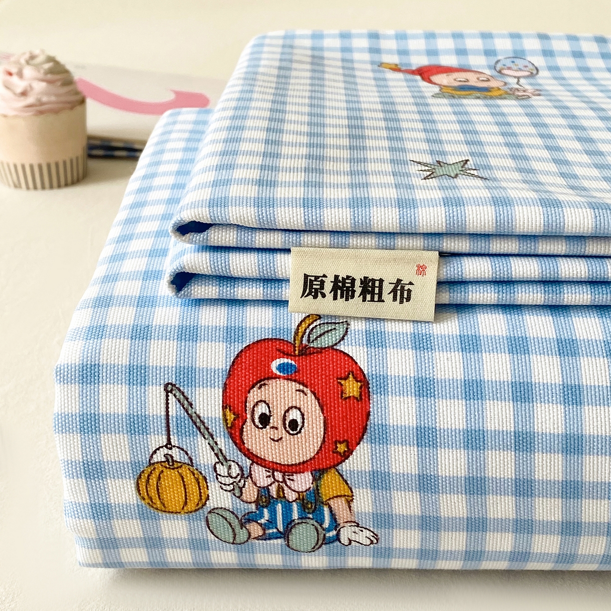 91家纺网 家纺一手货源 找家纺 （总）金泰莱 2026新款工艺款原棉印花老粗布床单系列