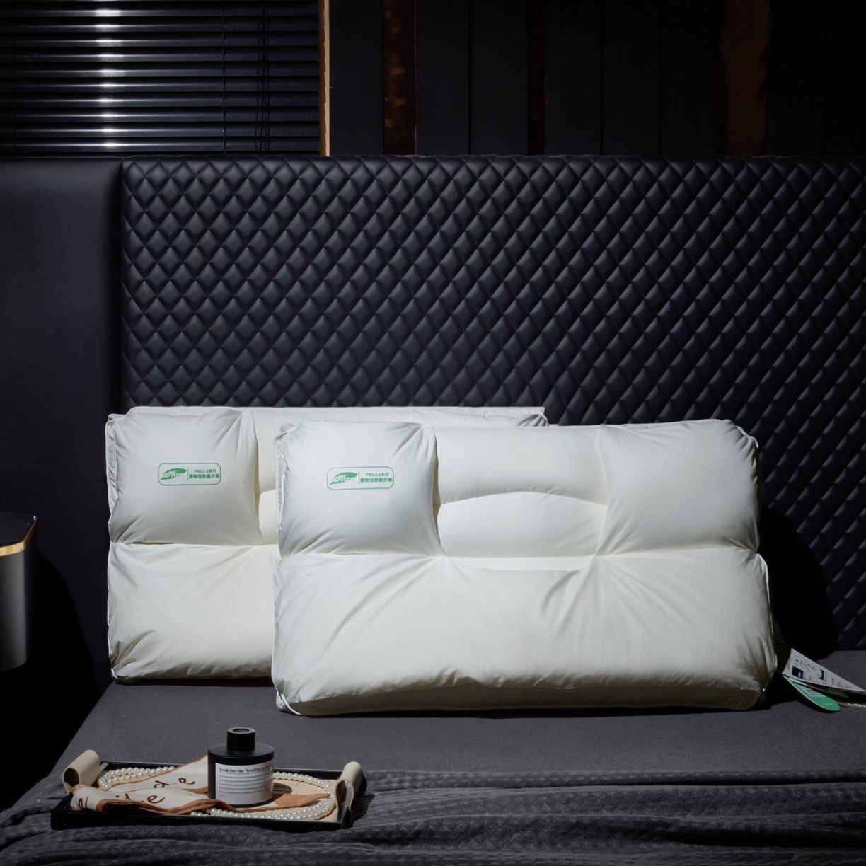 91家纺网 家纺一手货源 找家纺 （总）岚司羽 2026新款全棉U型颈椎枕头枕芯