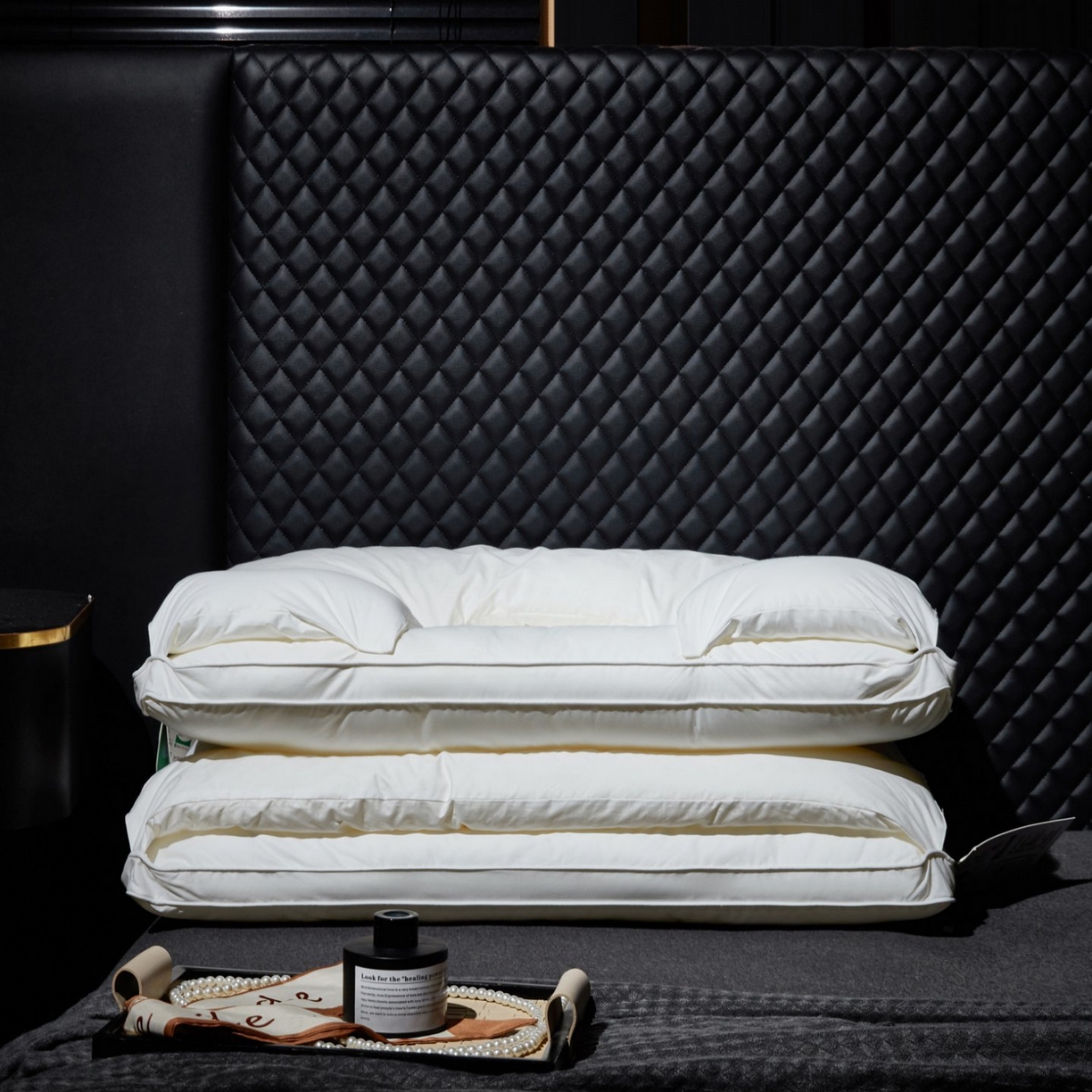 91家纺网 家纺一手货源 找家纺 （总）岚司羽 2026新款全棉U型颈椎枕头枕芯