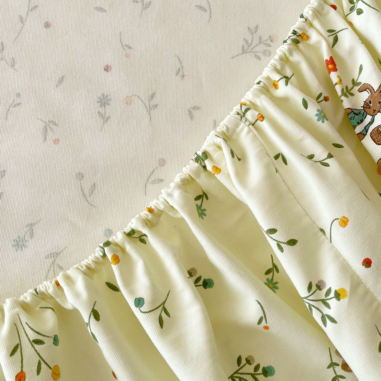 91家纺网 家纺一手货源 找家纺 春皖家纺 2026春夏新品简约款老粗布系列床笠品单床笠 床笠单件 时光