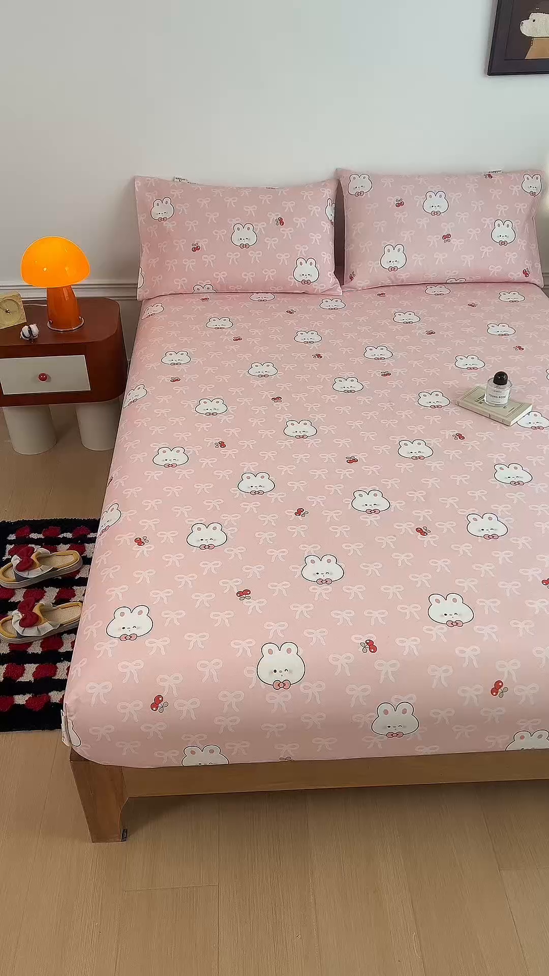 91家纺网 家纺一手货源 找家纺 春皖家纺 2026春夏新品简约款老粗布系列床笠品单床笠 床笠单件 予光