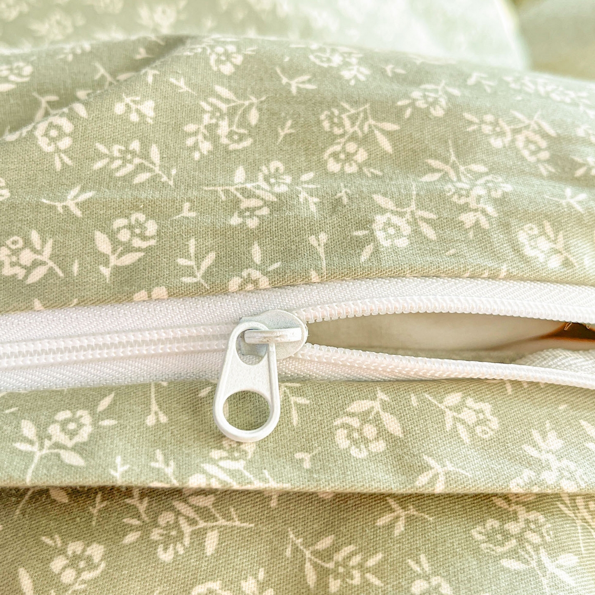 91家纺网 家纺一手货源 找家纺 柠馨 2026新款13372全棉印花单被套被套单件-薇丽 彼岸-绿