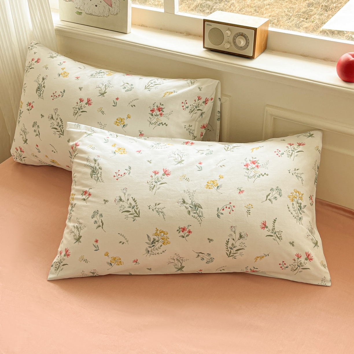 91家纺网 家纺一手货源 找家纺 柠馨 2026新款13372全棉印花单被套被套单件-薇丽 锦瑟