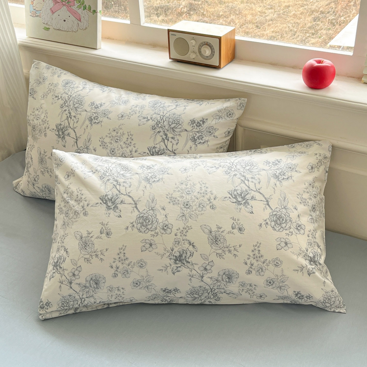 91家纺网 家纺一手货源 找家纺 柠馨 2026新款13372全棉印花单被套被套单件-薇丽 流影