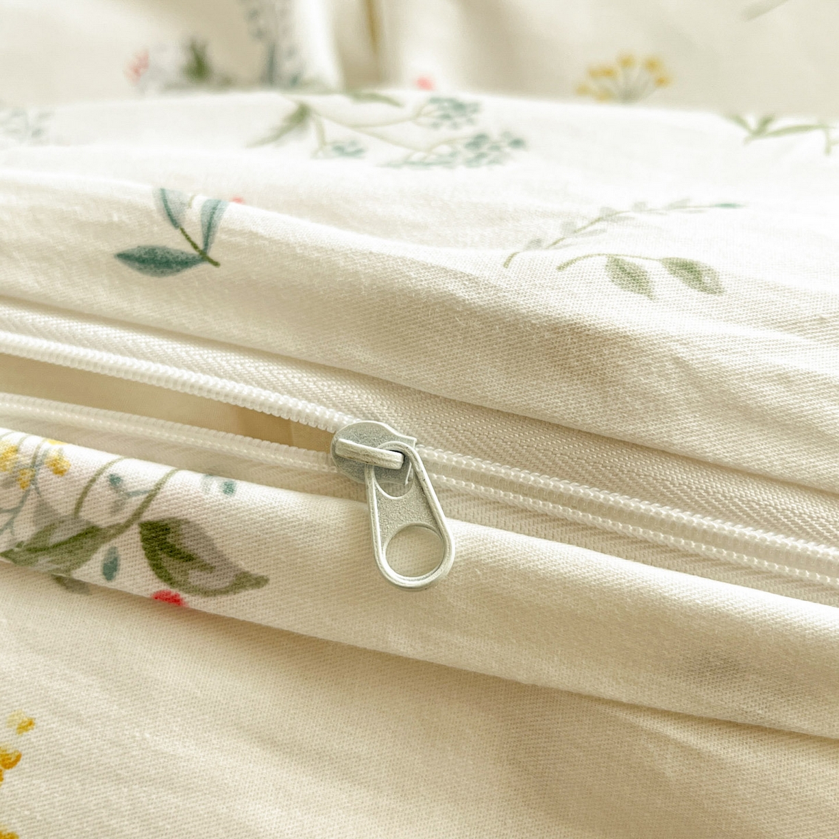 91家纺网 家纺一手货源 找家纺 柠馨 2026新款13372全棉印花单被套被套单件-薇丽 锦瑟