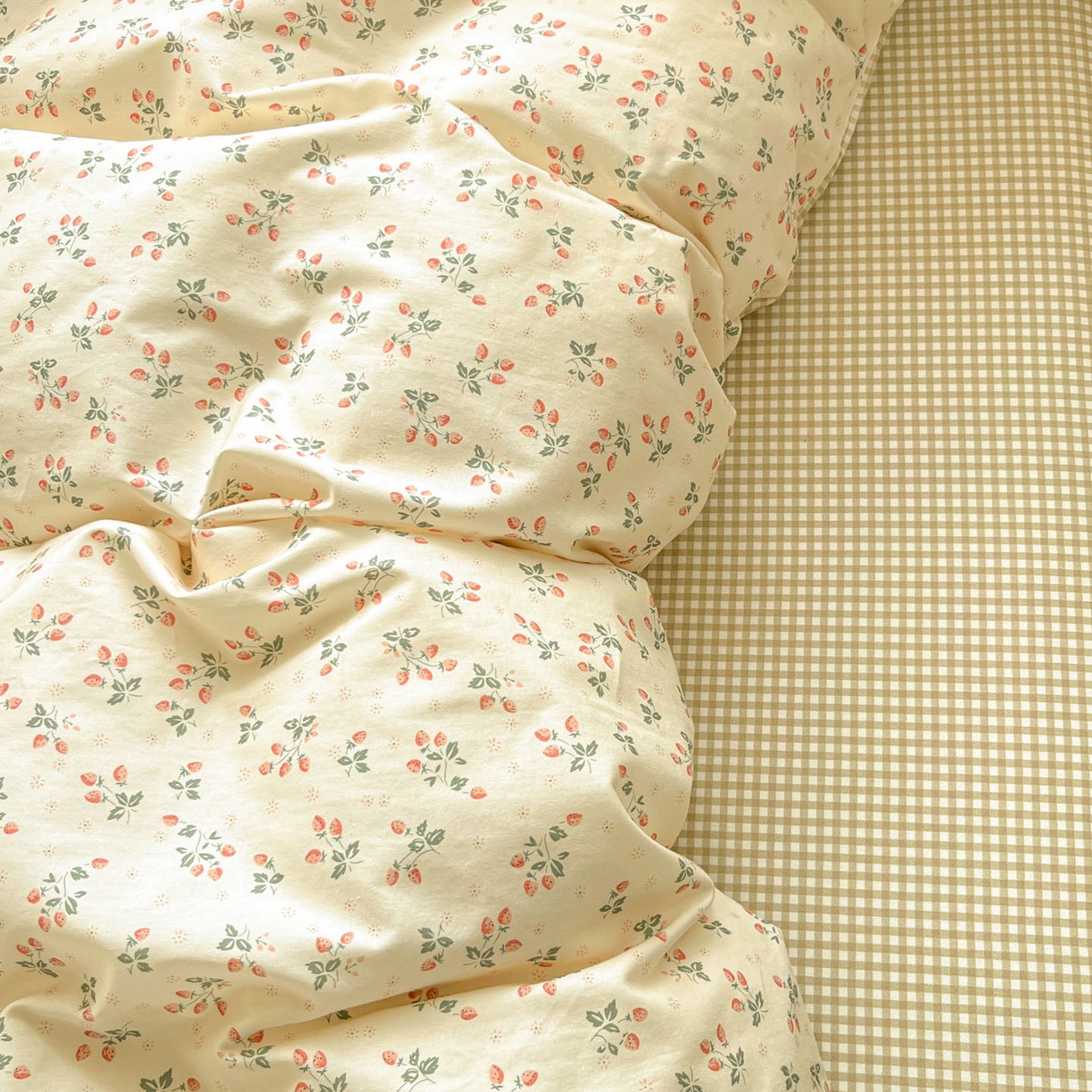 91家纺网 家纺一手货源 找家纺 柠馨 2026新款13372全棉印花单被套被套单件-薇丽 洛尘