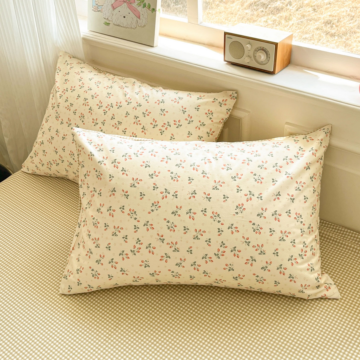 91家纺网 家纺一手货源 找家纺 柠馨 2026新款13372全棉印花单被套被套单件-薇丽 洛尘