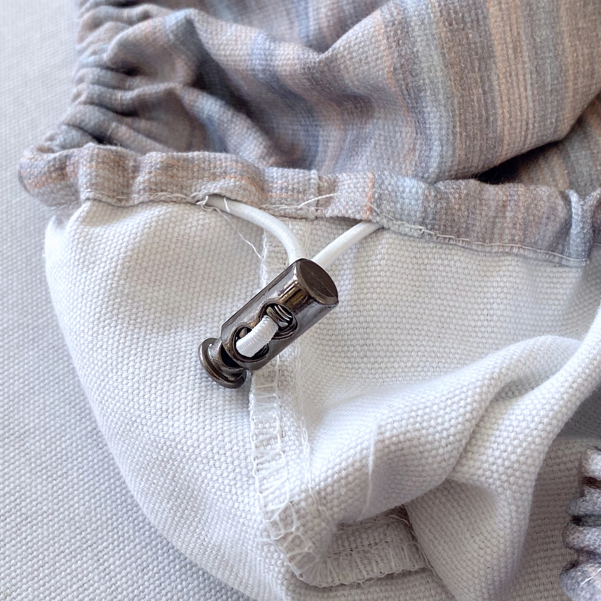 91家纺网 家纺一手货源 找家纺 春皖家纺 2026春夏新品简约款老粗布系列床笠品单床笠 床笠单件 知一Y