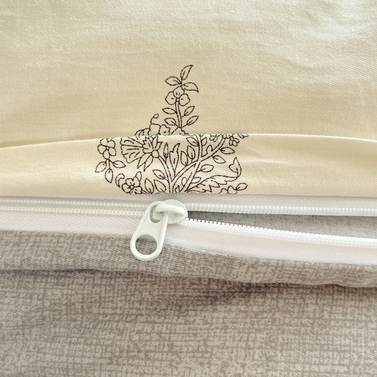 91家纺网 家纺一手货源 找家纺 柠馨 2026新款13372全棉印花单被套被套单件-薇丽 梵音