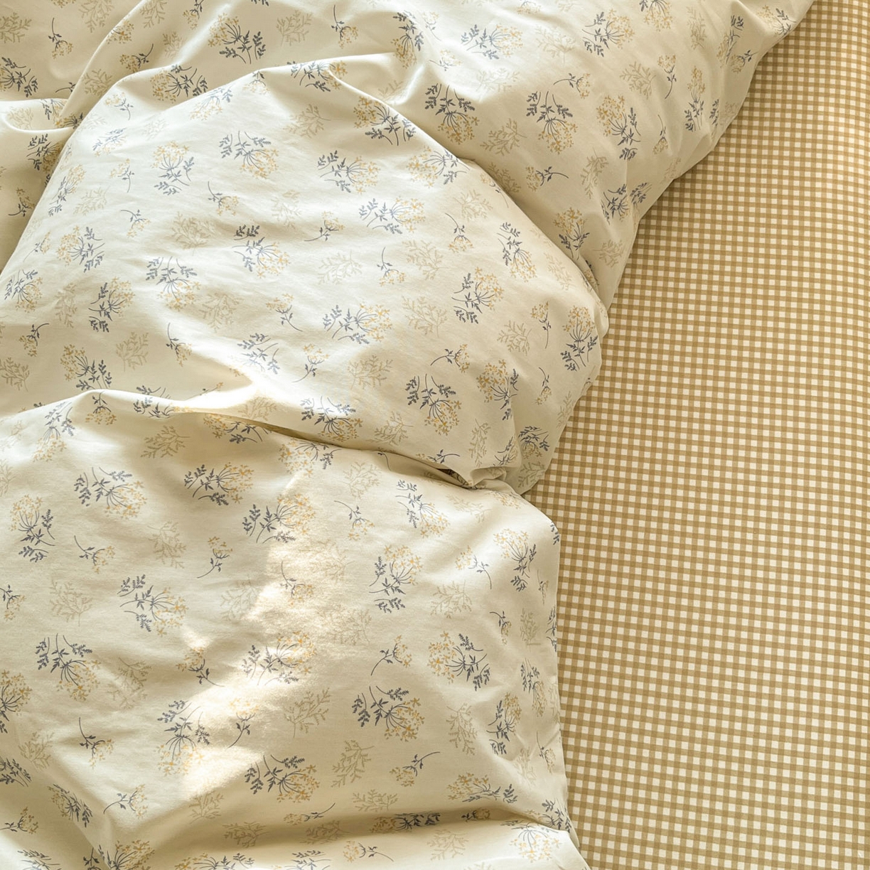 91家纺网 家纺一手货源 找家纺 柠馨 2026新款13372全棉印花单被套被套单件-薇丽 秋月