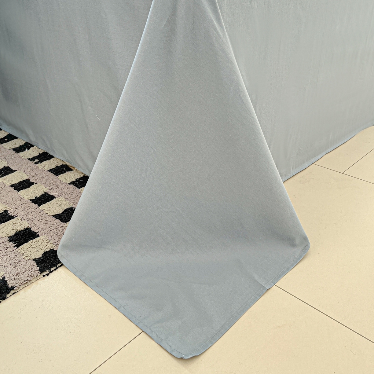 91家纺网 家纺一手货源 找家纺 柠馨 2026春夏新款13372全棉纯棉印花四件套-芙拉系列 汪酱魔豆